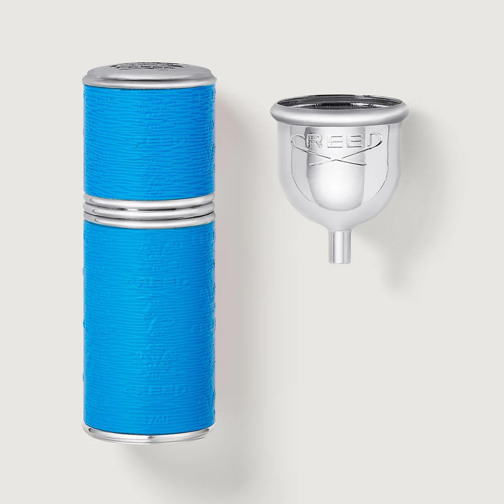 Vaporisateur 50ml Argent/Bleu Fluo Image 1
