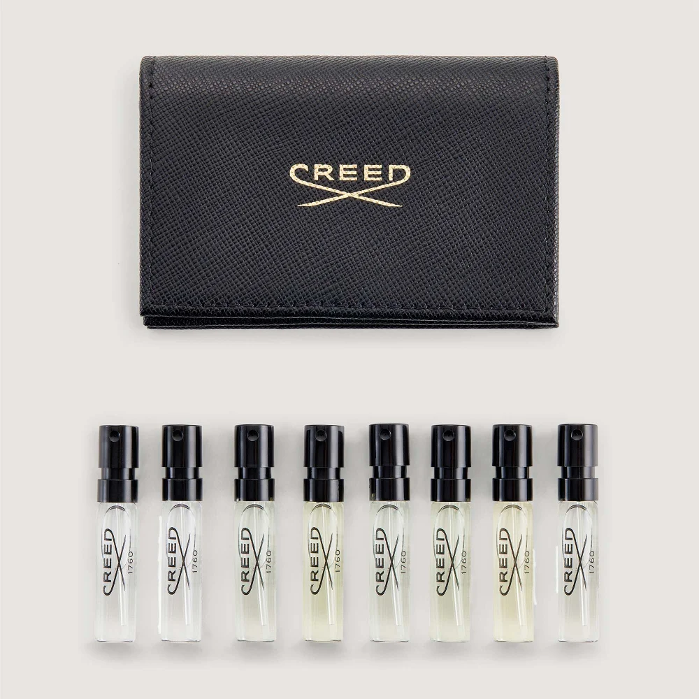 Étui d'échantillons en cuir pour hommes - Noir Image 1