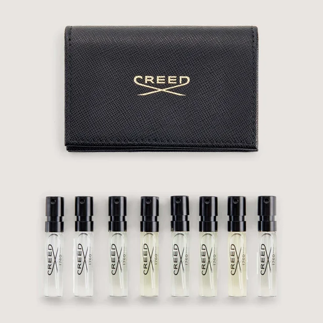 Étui d'échantillons en cuir pour hommes - Noir