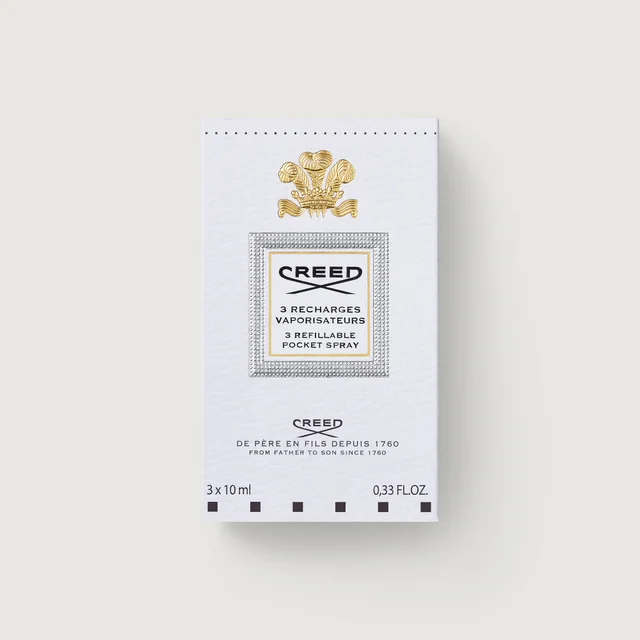 Coffret recharges de vaporisateur Green Irish Tweed Set 10ml