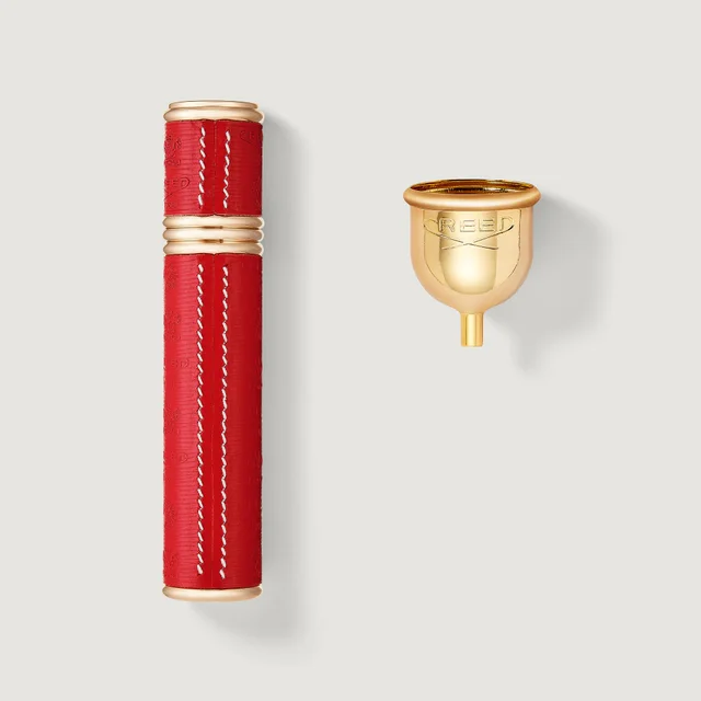 Vaporisateur de voyage rechargeable 50 ml - or/rouge
