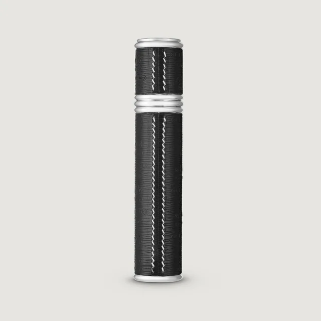 Vaporisateur de voyage rechargeable 10 ml - argent/noir