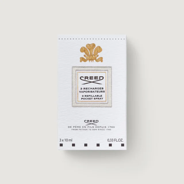 Coffret recharges de vaporisateur Carmina Set 10ml